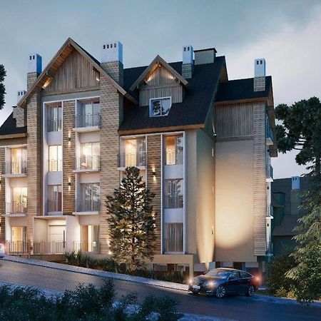 Ferienwohnung Loft Luxo Centro De Gramado Exterior foto